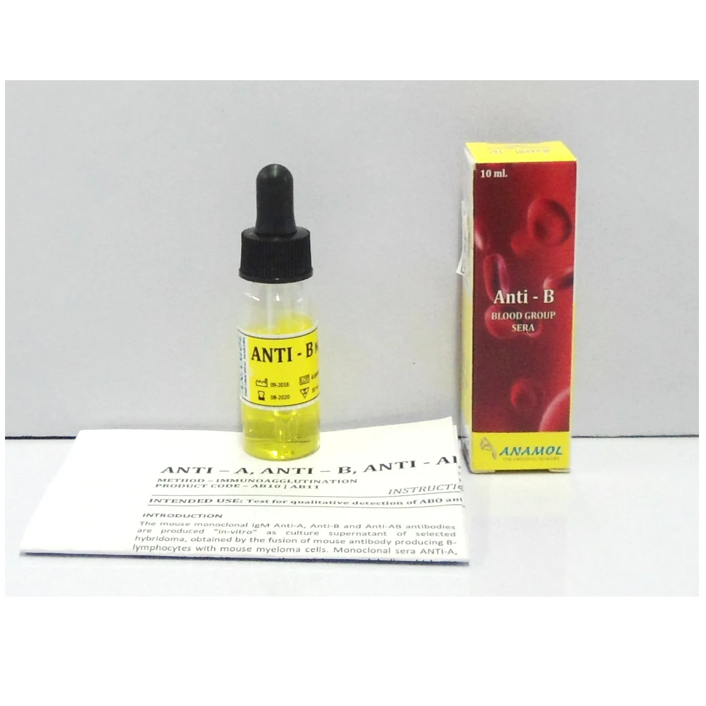 Blood Grouping Reagent Anti Monoclonal Diagnostic Anti B 10x10 Ml Buy