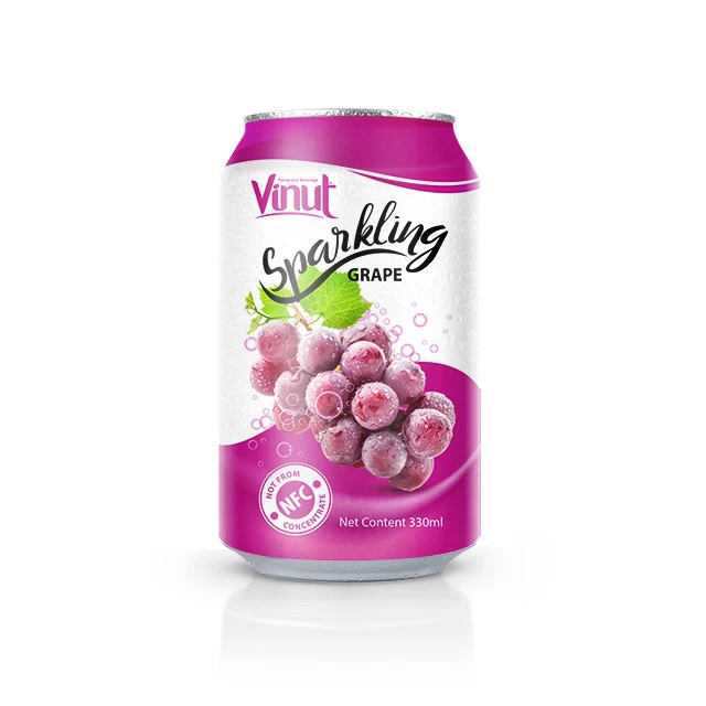 
VINUT beverage Sparkling drinks Sparkling Strawberry juice in cans 330ml 