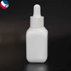 Essential oil rectangle 30 ml 1ounce face serum white matte square dropper bottles