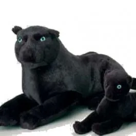 life size black panther stuffed animal