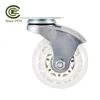 CCE Caster 2.5 Inch Flat Outdoor Casters Wheel PVC Furniture Castor