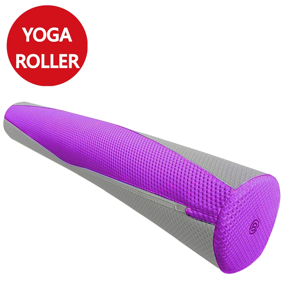 Back Pain Relief Long Tube Yoga Vibrating Foam Massage Back Roller
