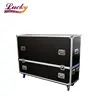 Flat Panel TV Travel Case, With Wheels And Handles, And EVA Foam Interior Plywood case