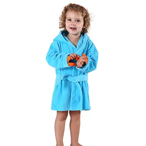 

5-9 yrs children terry bathrobe custom shark design children bathrobe, Custom colors