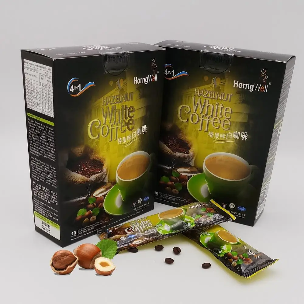
Malaysia Famous Hazelnut WHite Coffee 