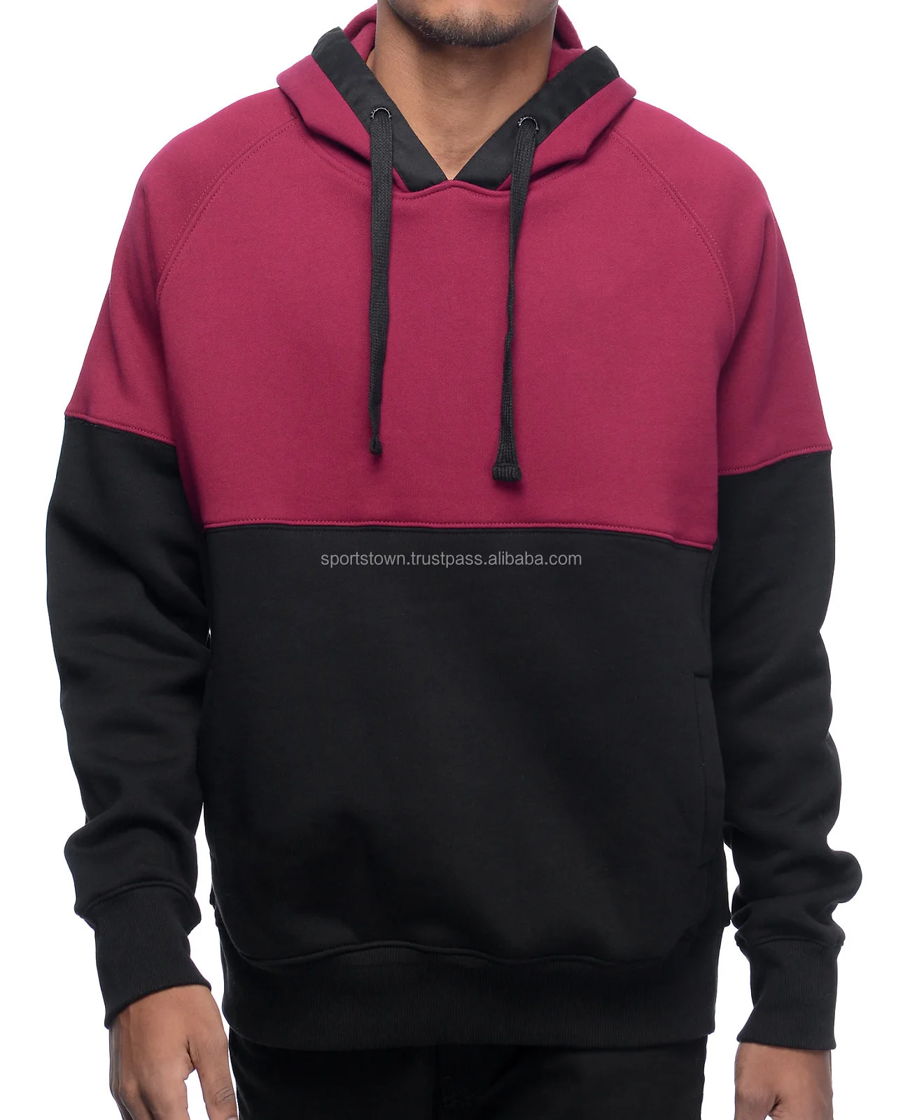 2 tone hoodies wholesale