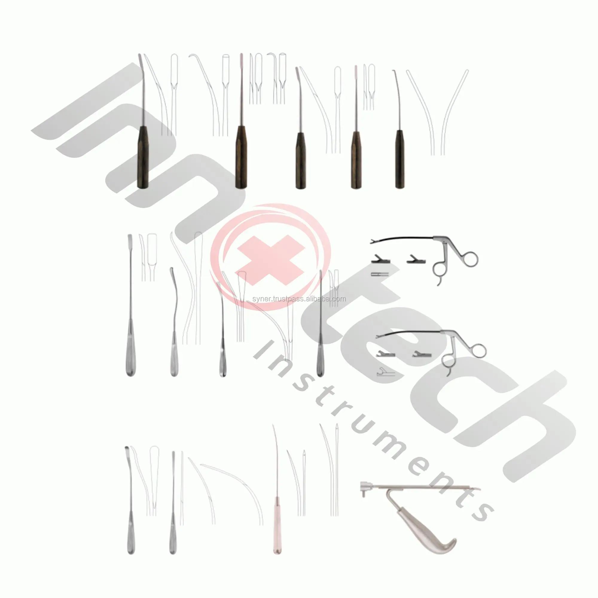 Endoscopic Face Lift Set/endoscopic Face Lift Surgery Instruments Set