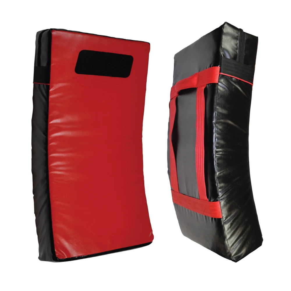 
Cow Leather Kick Shields Kick Boxing Muay Thai Training Punch 