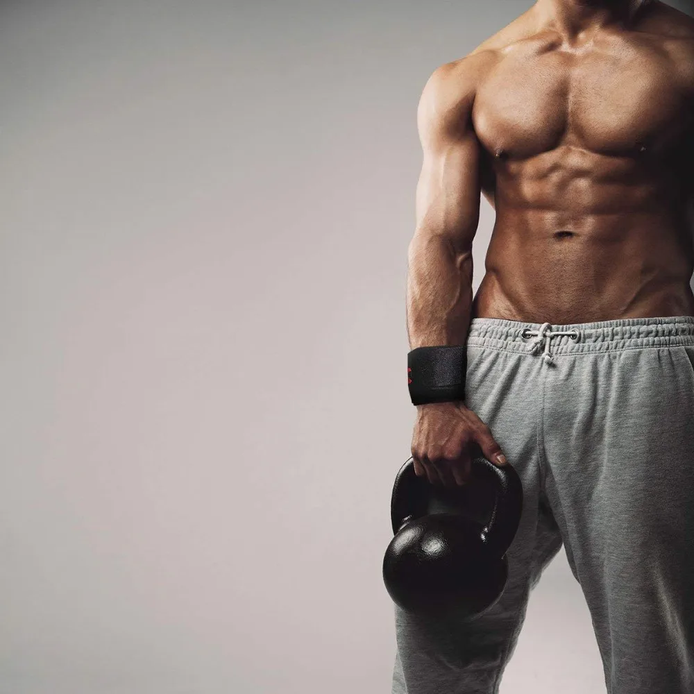 Your Logo Wrist Wraps Weightlifting Power Lifting Cross Training