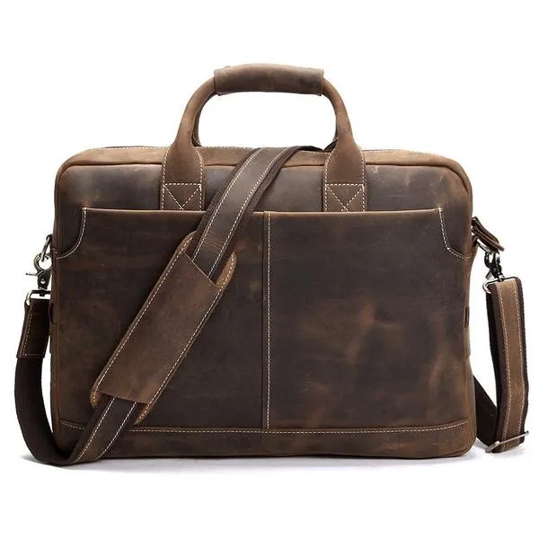 Leather Custom Laptop Bag Buy Leather Laptop Shoulder Briefcase Bag