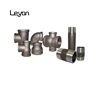 Black malleable iron pipe fitting1/2"-4" inch tees/ reducer/ cross/ elbow and carbon steel nipple stainless steel 304 ball valve