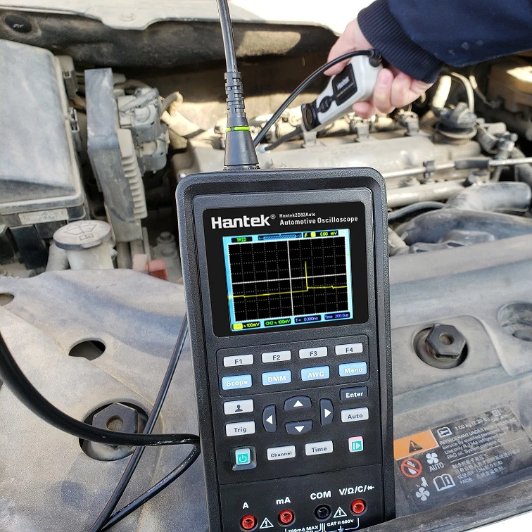 Hantek2D82 AUTO Oscilloscope 80MHz 250MSa/s Multifunction Automobile