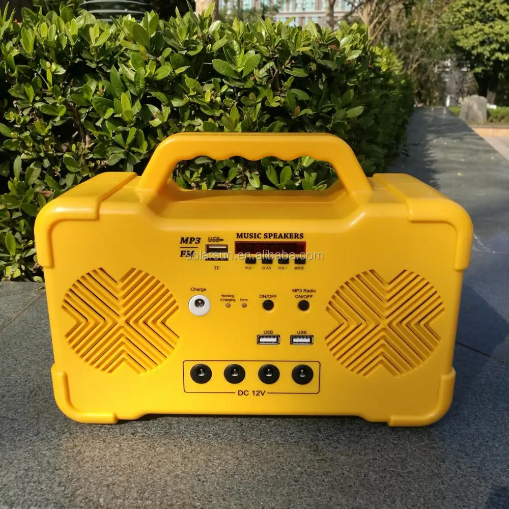 DC power generation system solar power lighting with radio, MP3 function Solar Energy Systems