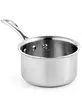 Ski Group Of Multi-function Custom Made Stainless Steel Solid Handle Sauce Pans