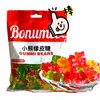 colorful mini bear cartoon shaped gummy chewy fruit candy