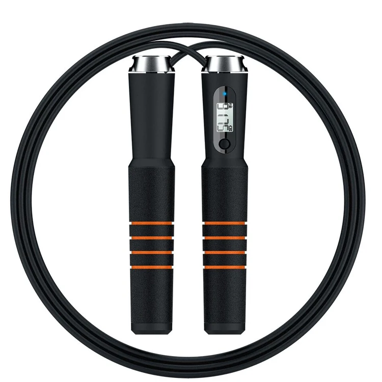 

Smart Adult Fitness Weight Loss Body Sculpting Competition Stylistic Gift Smart rope, Black