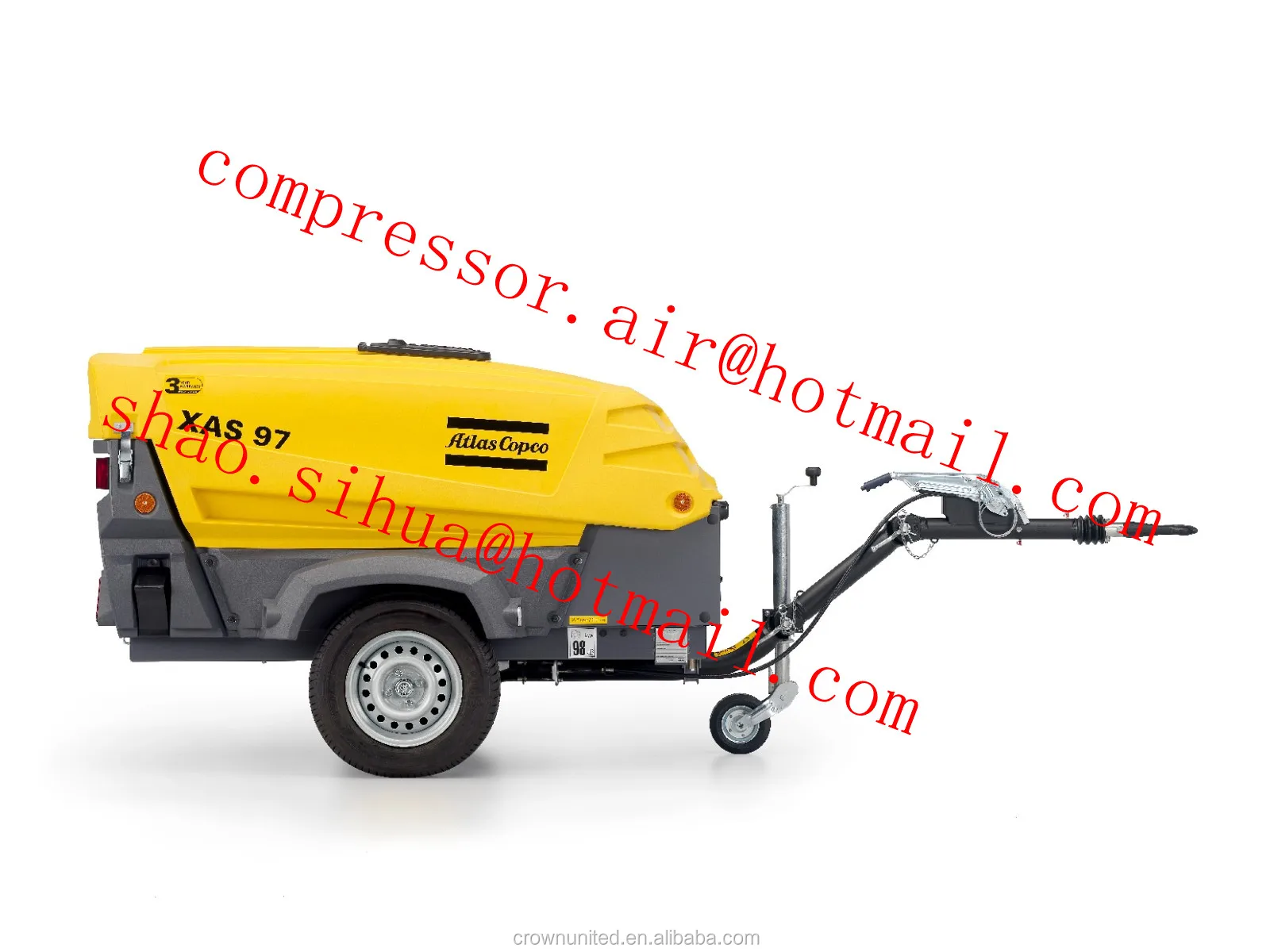 Compresseur D'air Portable Xas 58,Atlas D'air Mobile