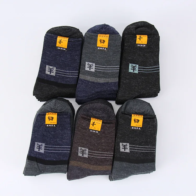 

Men's autumn and winter imitation wool socks