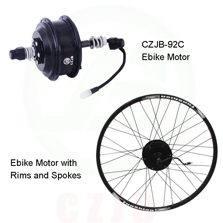 Czjb90t Electric Bicycle Hub E Bike Conversion 36v 48v 750w Front Rear Electrica Motor Kit With