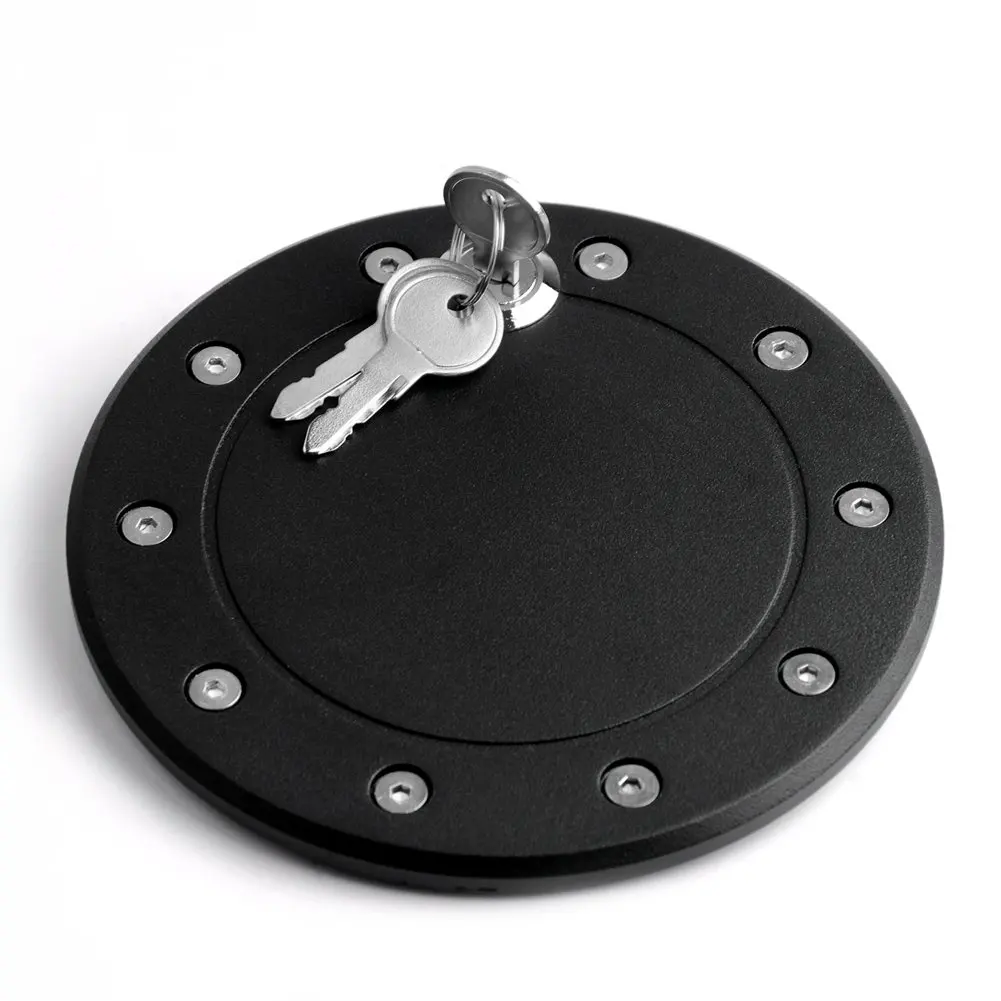 YITAMOTOR Fuel Gas Tank Door with Lock & Keys for 09-11 Ford F150(