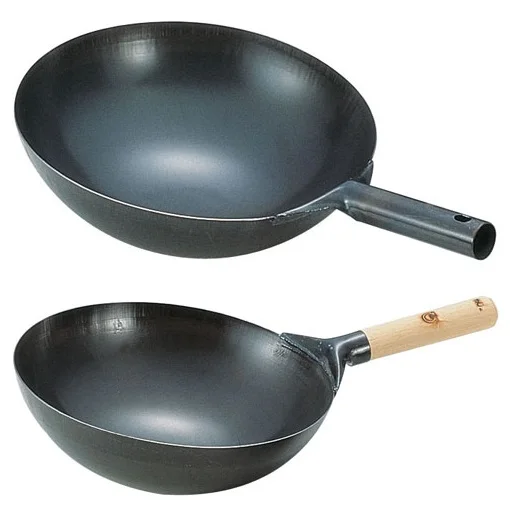 
Japanese made SilverArrow Press Iron Beijing Wok. 