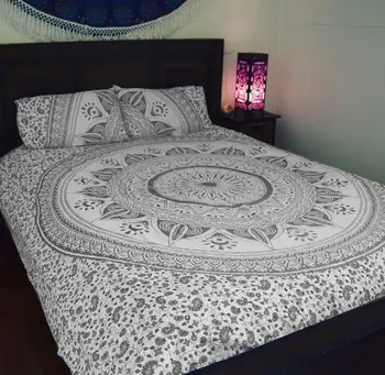 Mandala Duvet Cover Set Indian Cotton Bedding Bed Cover Wholesale