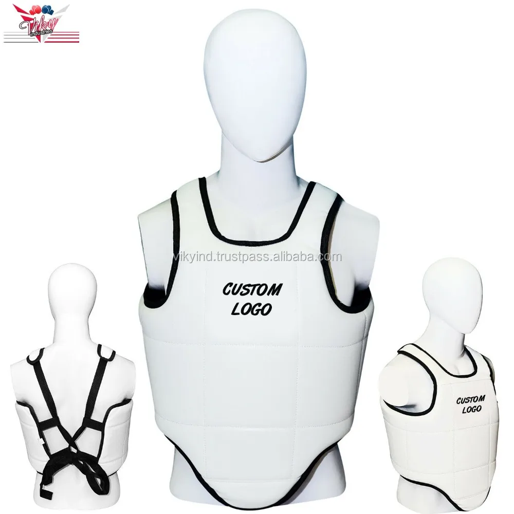 Kudo Chest Guard Sparring Protective Vest Chest Guard Gear Adult And
