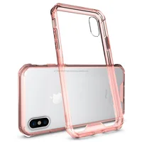 Luxury Phone Case For iPhone 8 Transparent Hard Plastic Phone Case mobiles phone Back Cover Coque