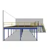Warehouse shelving mezzanine rack