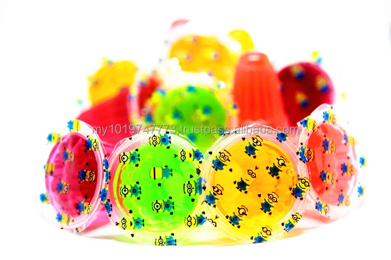 
OEM Assorted Fruit Jelly Cup 