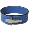 Light Blue POWER LEVER BELT CROSS FIT TRAINING LEATHER Belt