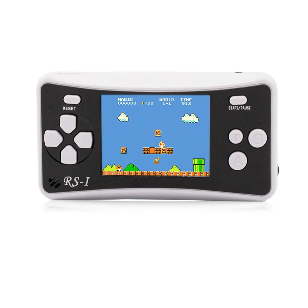 

Portable handheld game consoles mini video game console children gifts Built-in 152 Classic Games AV out to connect TV, Black;red;green;yellow;blue;rose red
