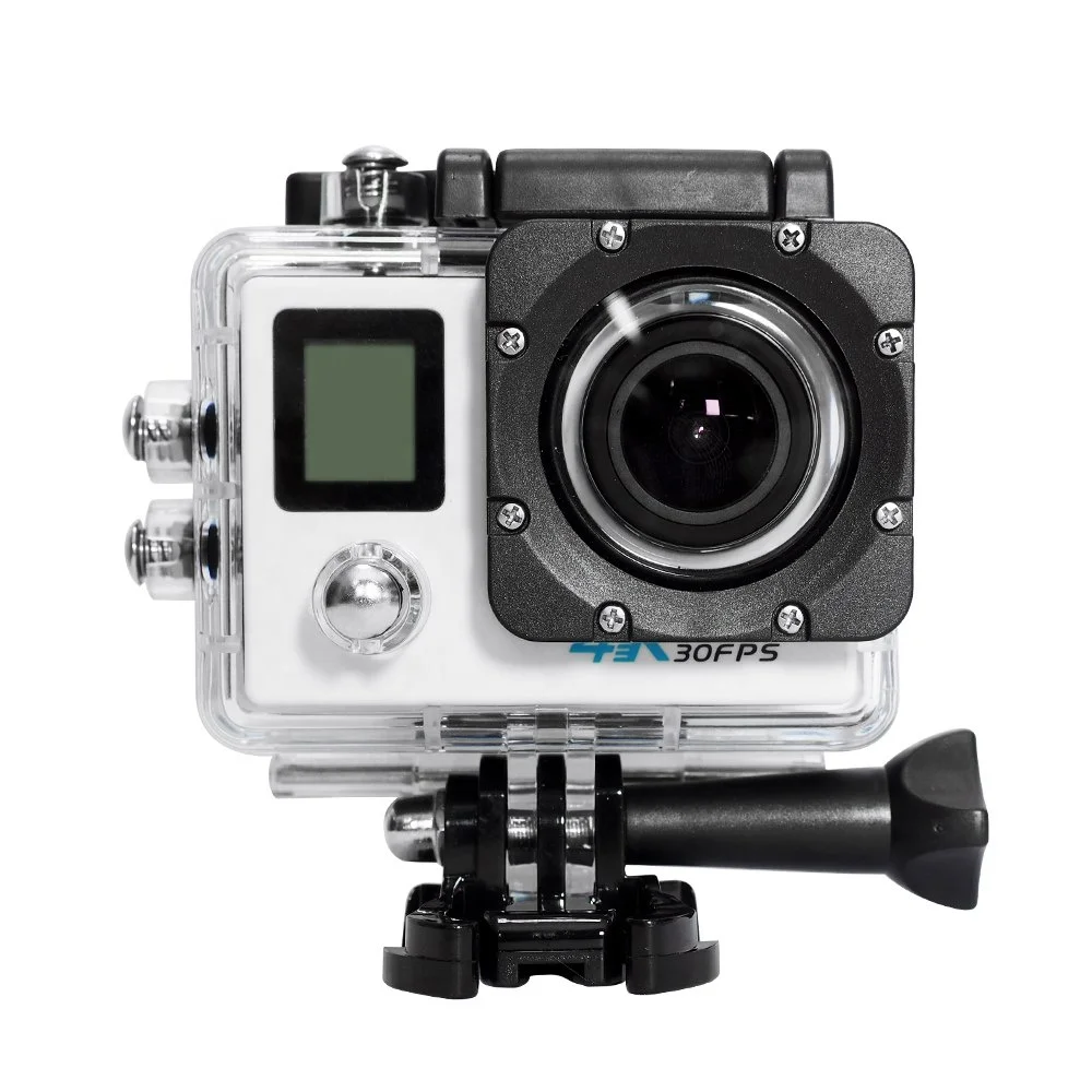 

2019 Hot seller Waterproof 4K 16MP Dual Screen Sports Action Camera Support WIFI