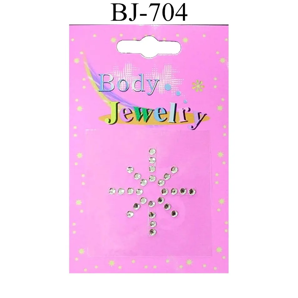 Self Adhesive Rhinestone Face Body Jewel Gem Crystal Bling Jewelry