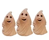 Ghost decorations items- terracotta