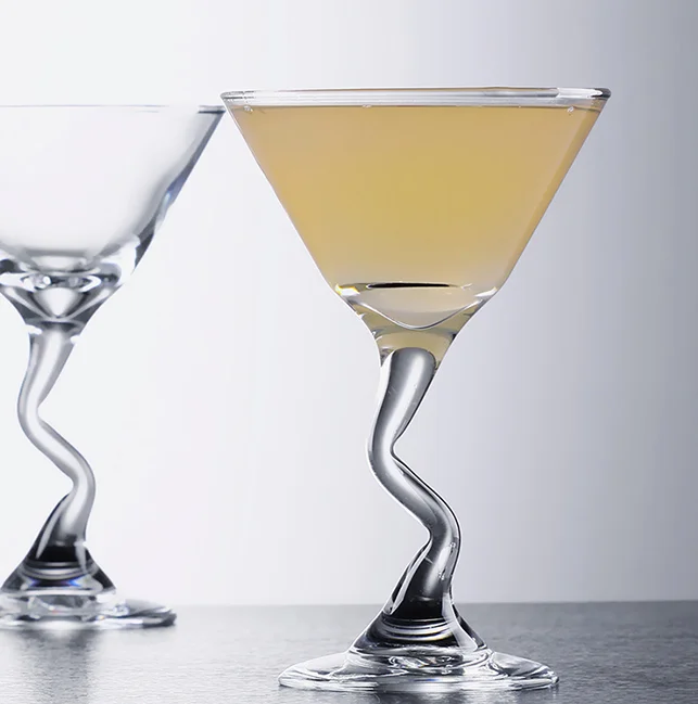 140ml Stemmed Martini Glasses Long Stem Elegant Glassware Buy Stemmed