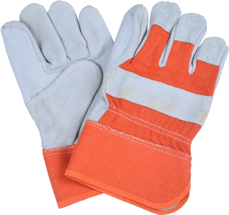 
Cowhide Split leather safety gloves/ safety work gloves 