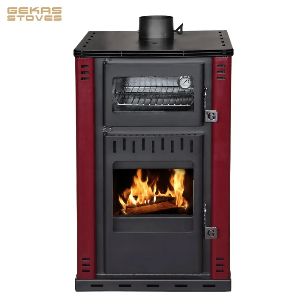 
28,6 kW European Quality Wood Burning Stove with Oven and Water Jacket | 76,6% Efficiency (Gekas Stoves   DG 2300) 