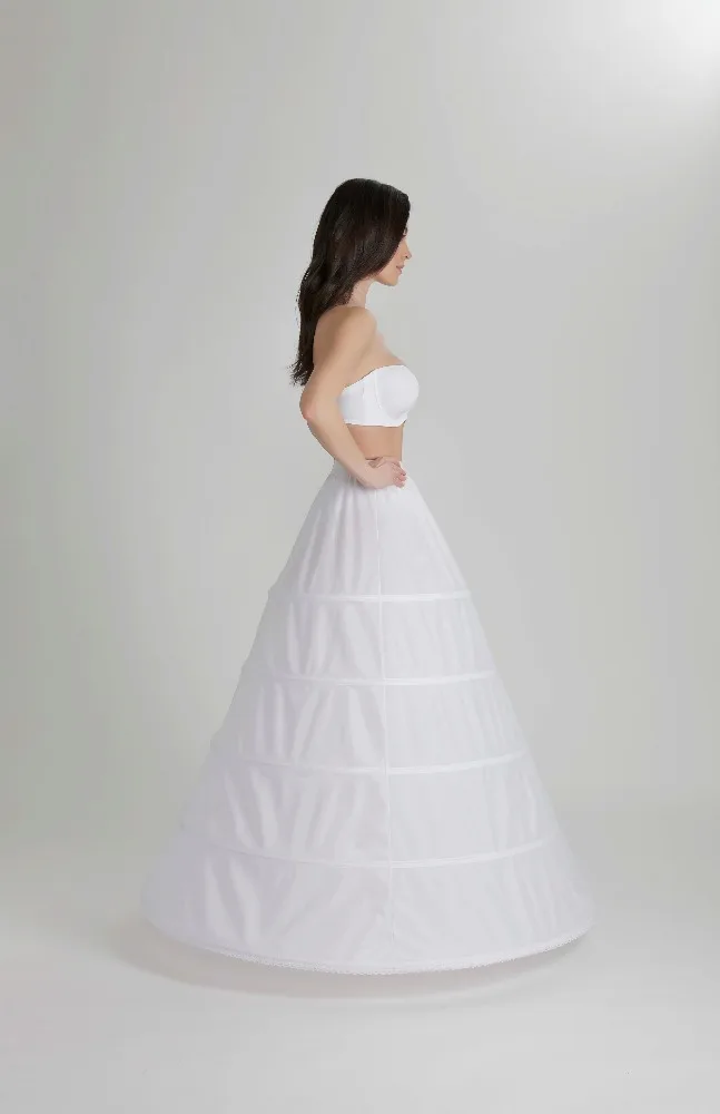 
Affordable Fluffy 5 Hoops Petticoat for Wedding Dresses 