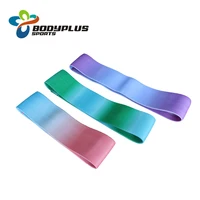 

2019 Hot Cotton fabric Gradient hip circle exercise resistance Band With Custom Logo