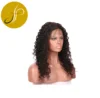 Pearlcoin High Grade Medium Length Virgin Human Hair Natural Color Water Wave 360 Lace Frontal Wholesale