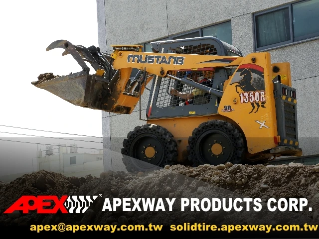 APEX Skid Loader Solid Tire