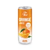 250ml VINUT Canned Orange Juice Production Process Original Sugar Free Improve Heart Health Suppliers Directory