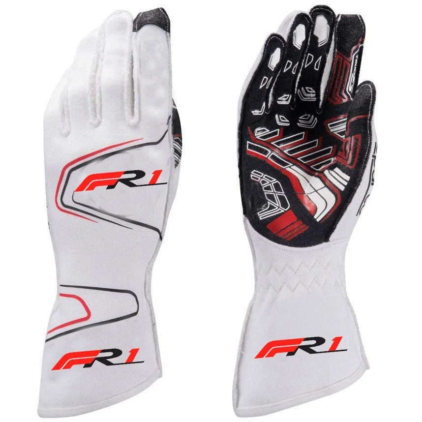 
OEM Pakistan supplier breathable go kart driving outdoor custom karting racing gloves f1 gloves go kart gloves good quality 