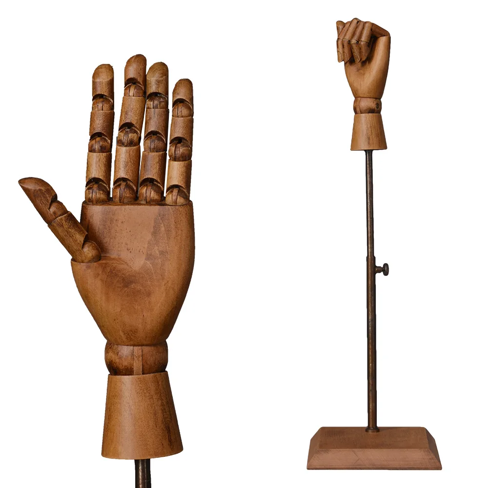 

manikin wooden mannequin arms hand for sale, Black