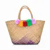 Hot product for summer straw beach bag handmade craft cheap wholesale uk