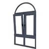 fire rated aluminum tilt turn window with thermal break profile high energy saving arched design