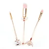 Fast Delivery Sailor Moon Makeup Foundation Eyeshadow Lip Brush Set Pink Color