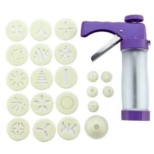 Image of Amazon Homemade Stainless Steel and ABS Manual Cookie Stamp Gun set