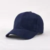 Pure color suede fabric material baseball cap adjustable length women men unisex baseball cap
